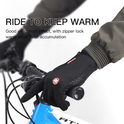 Autumn & Winter Warm Cycling Thermal Gloves – Outdoor Sports