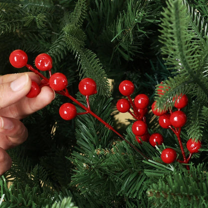 Branches de baies artificielles tricolores pour couronnes florales