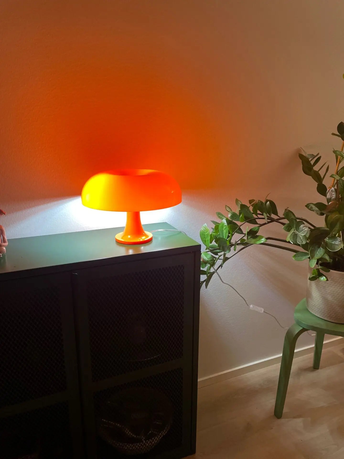 Lampe de table champignon classique moderne