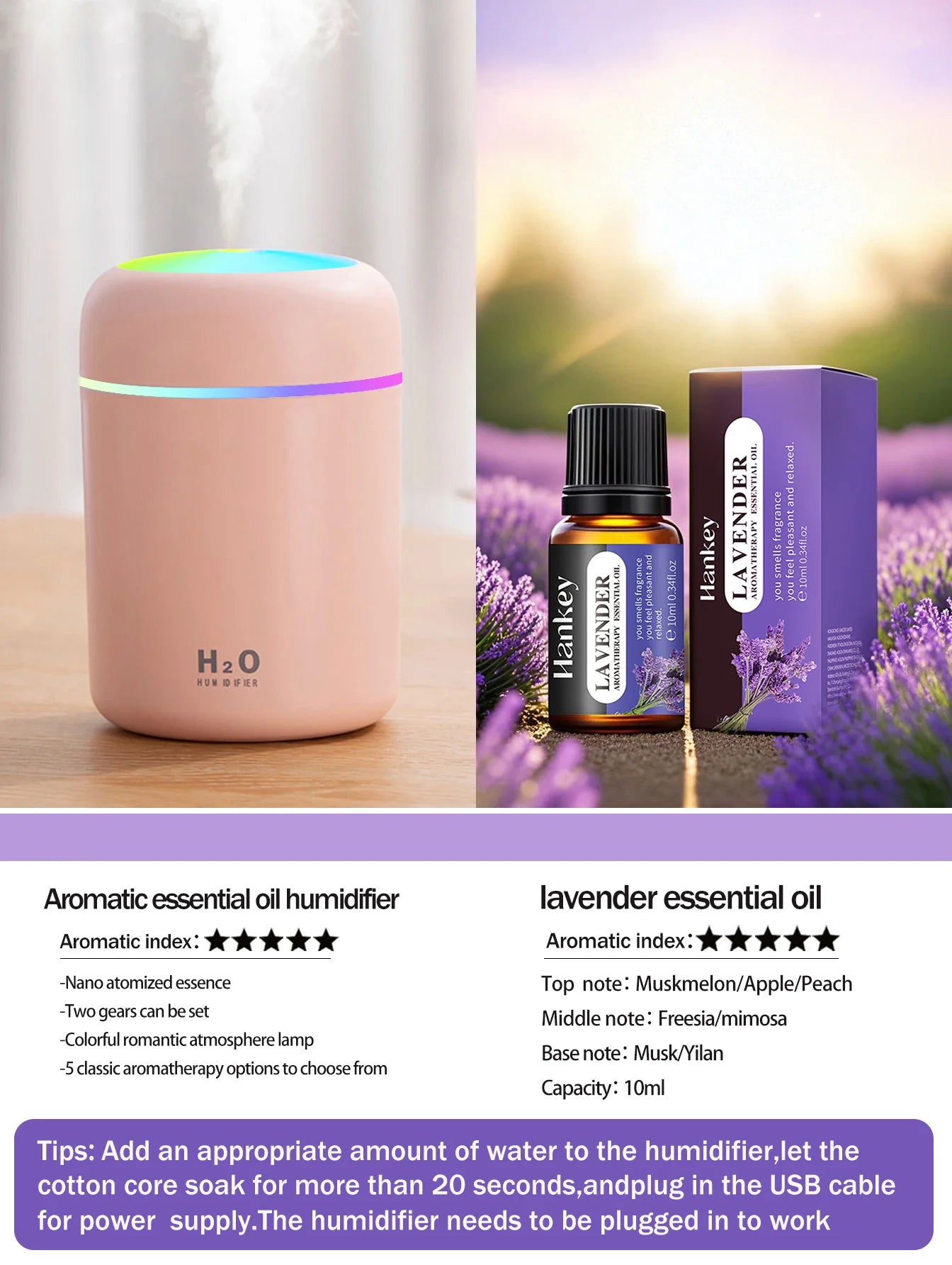 Portable Mini Air Humidifier