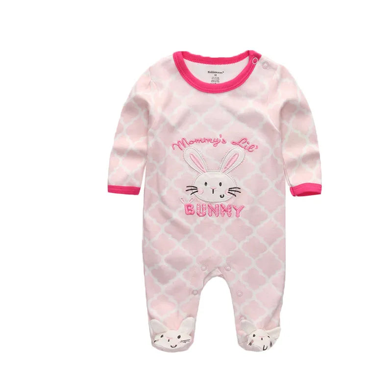 Long Sleeve Causal Baby Rompers Unisex