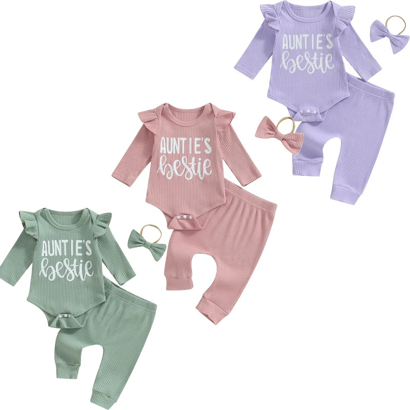 Ensemble de tenue d'automne pour bébés filles