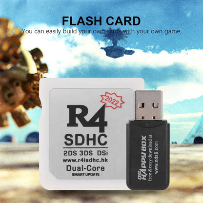 R4 SDHC Digitaler Spiele-Speicherkartenadapter