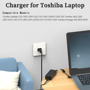 65W Toshiba Laptop Charger 19V 3.42A
