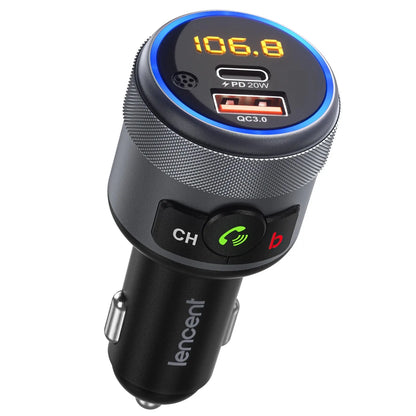 Transmetteur FM Bluetooth 5.1 avec PD 20 W et chargeur QC3.0
