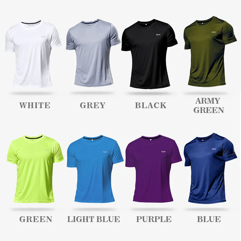 Short Sleeve Running & Gym Workout Sport Men T Shirt