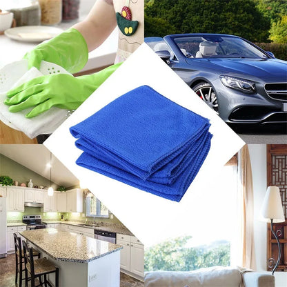 Microfiber Towels Set for Car & Home Cleaning