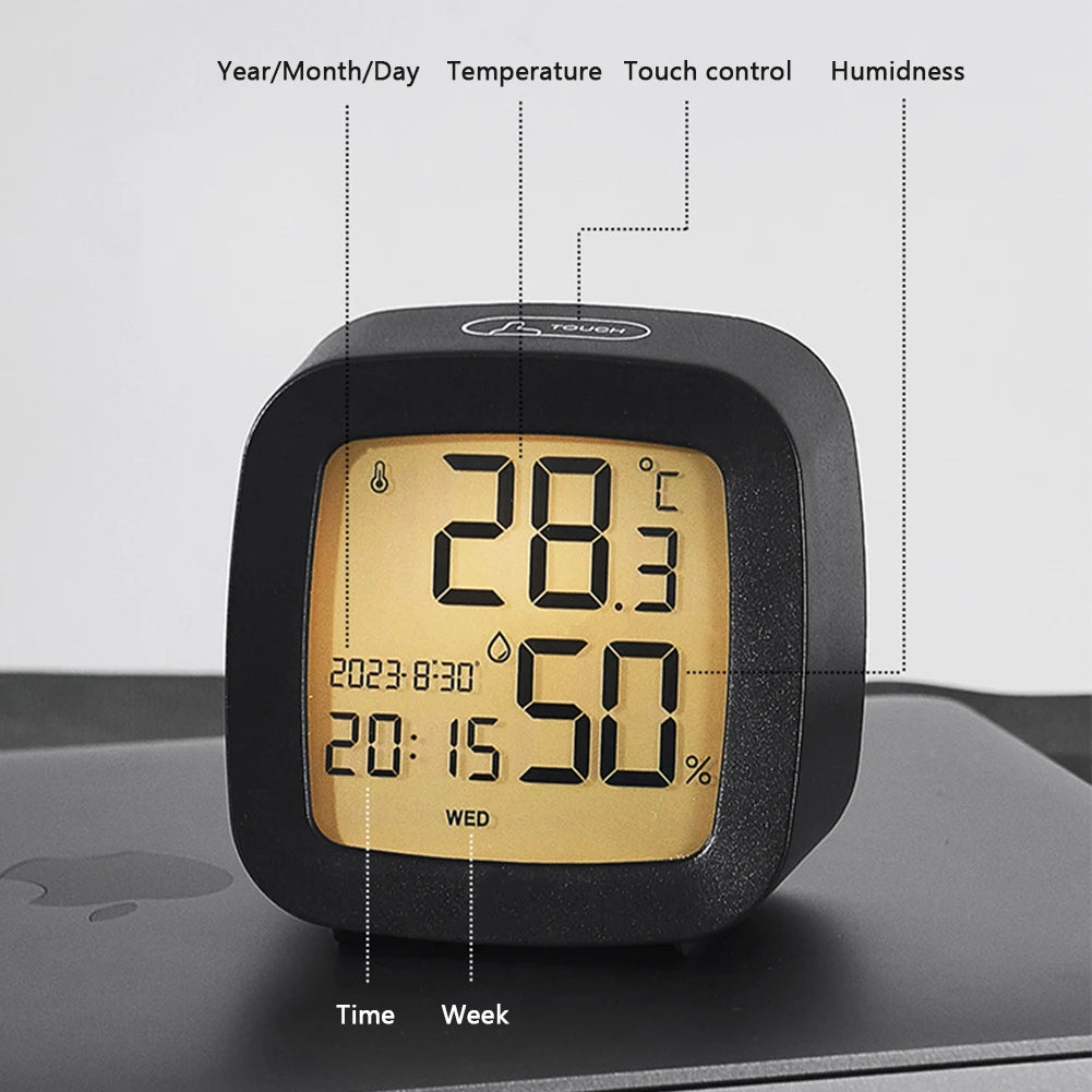 LED-Wecker mit LCD-Display und Temperaturanzeige