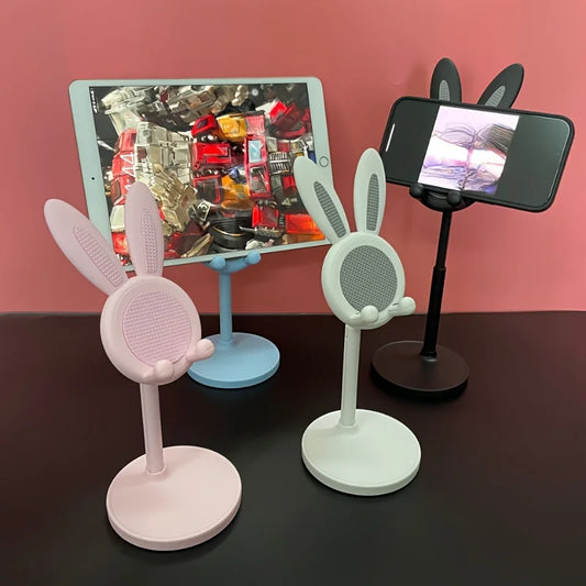 Adorable Bunny Phone Holder - Adjustable Stand