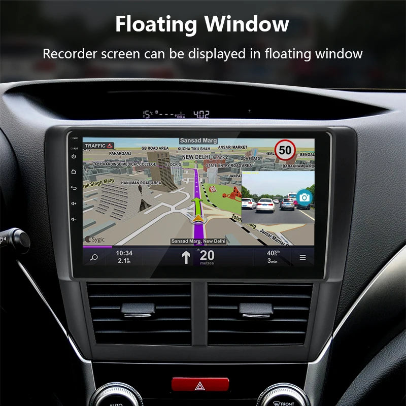 Android Car DVD Player with DVR & ADAS Dash Cam