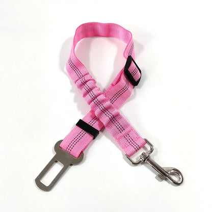 Reflective Dog Seat Belt & Leash Combo