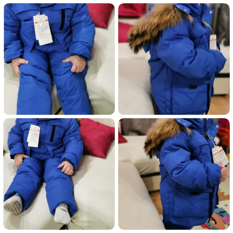 Ensemble de vêtements pour enfants Parka à capuche garçon