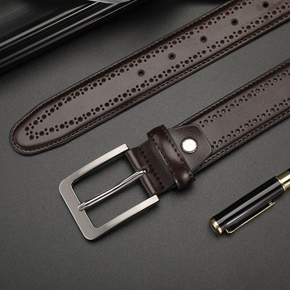 Luxury Leather Business Belt HQ226