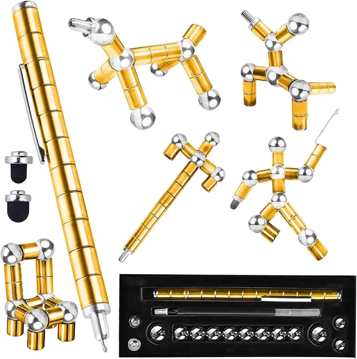 Multifunktionaler magnetischer Zappelstift – Geschenk zum Stressabbau 