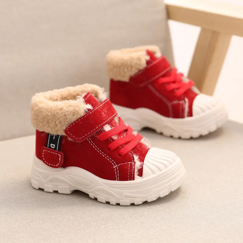 Bottes chaudes pour enfants hiver