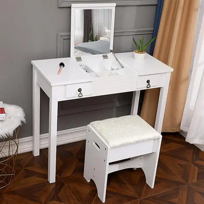 Modern Vanity Desk with 3-Color