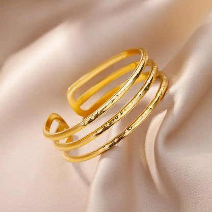 Gold-Plated Stainless Steel Women's Bracelet