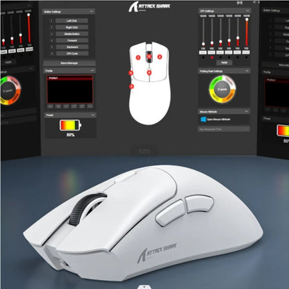 Souris de jeu Bluetooth (1000 Hz) - Attack Shark R1