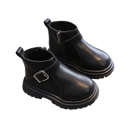 Bottes d'hiver en caoutchouc souple pour enfants filles