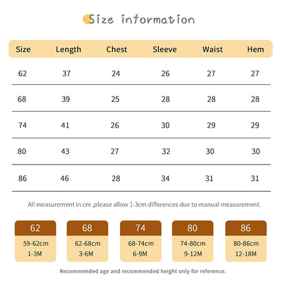 Baby Girls Cotton Floral Bodysuit – Long Sleeve Newborn Onesie 0-18M