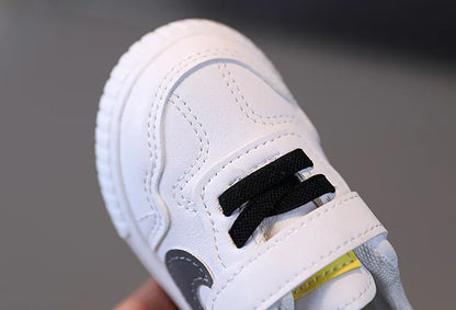 Chaussures décontractées blanches pour bébé garçon fille