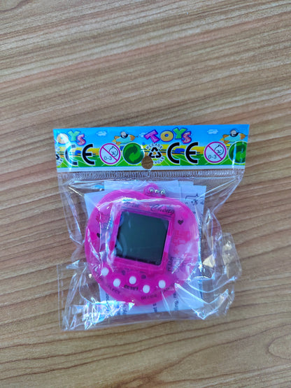 1PC Tamagotchi Transparent - Jouet virtuel nostalgique pour animal de compagnie des années 90 49 en 1