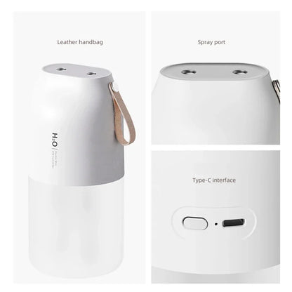Humidificateur d'air à double brume et diffuseur de brume froide de 300 ml