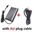 with AU cable