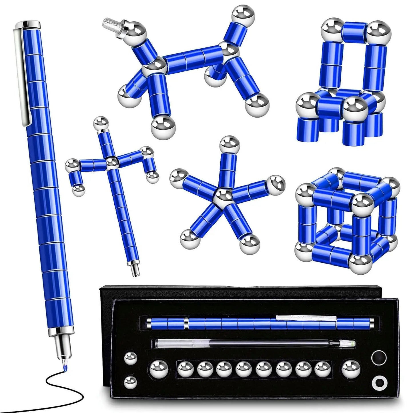 Stylo magnétique multifonction – Cadeau anti-stress 