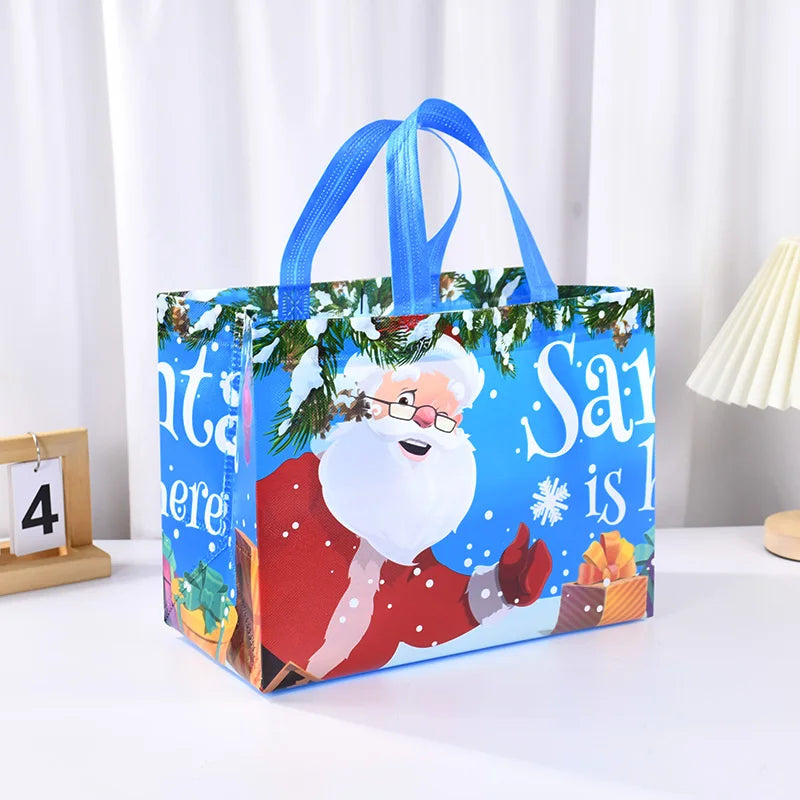 Kraft Christmas Gift Bags for Festive Packaging