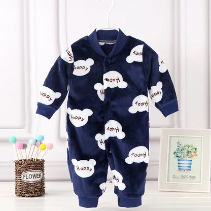 Long Sleeve Baby Romper Winter Clothes