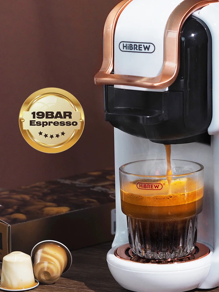 Vielseitige 5-in-1-Kapselkaffeemaschine 