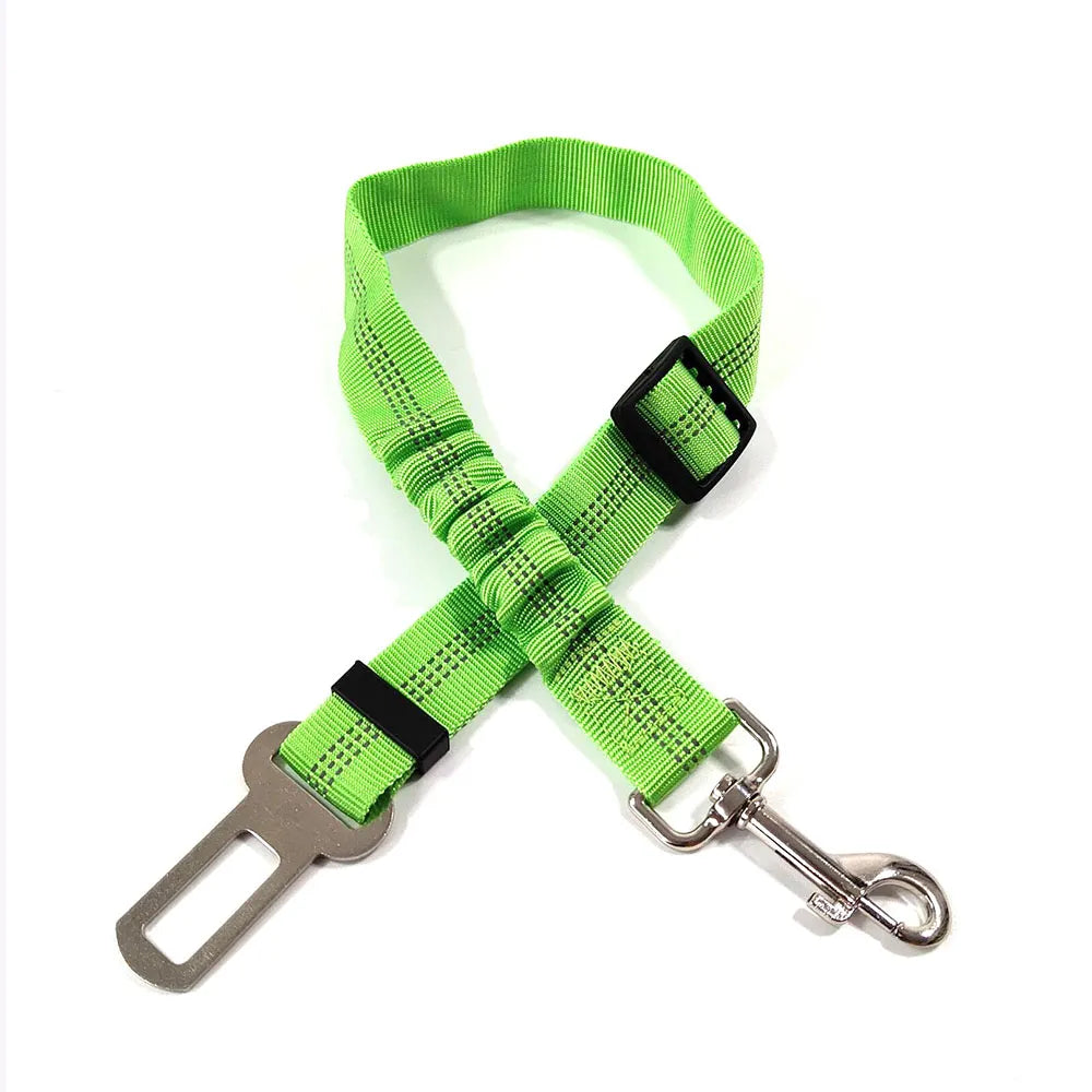 Reflective Dog Seat Belt & Leash Combo