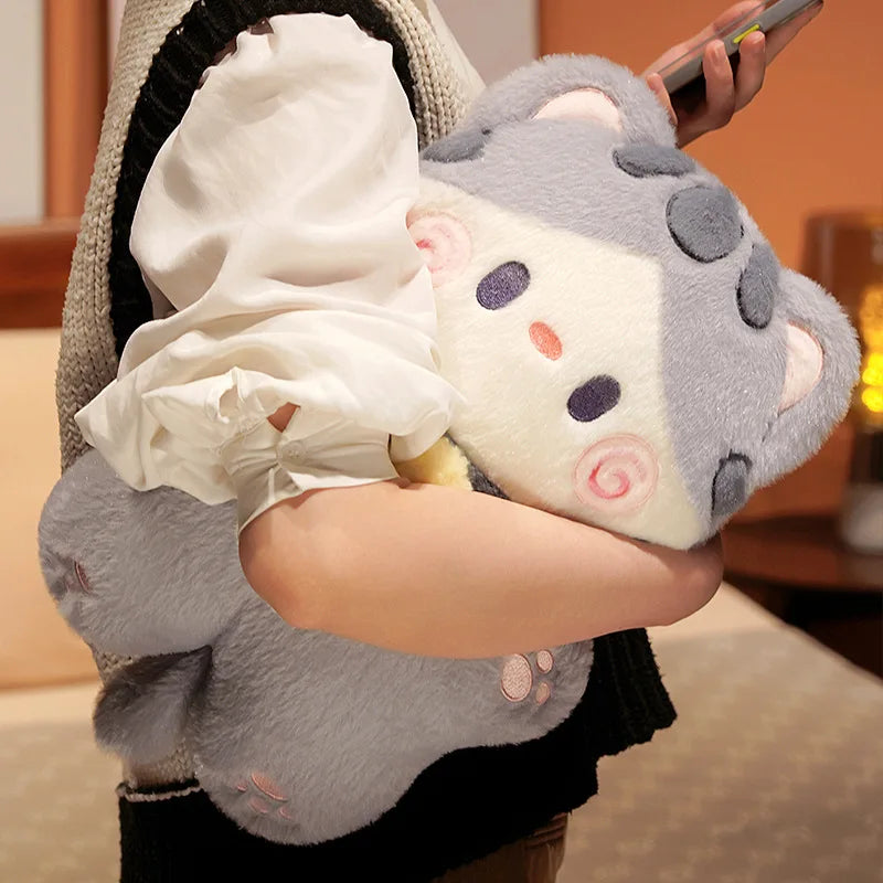 3 Colors Cartoon Cat Plush Toys  for Baby