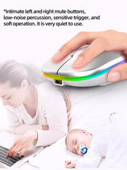 Silent Rechargeable Bluetooth Mouse