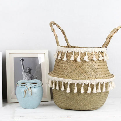 Hand-Woven Wicker Baskets for Decor and Storage