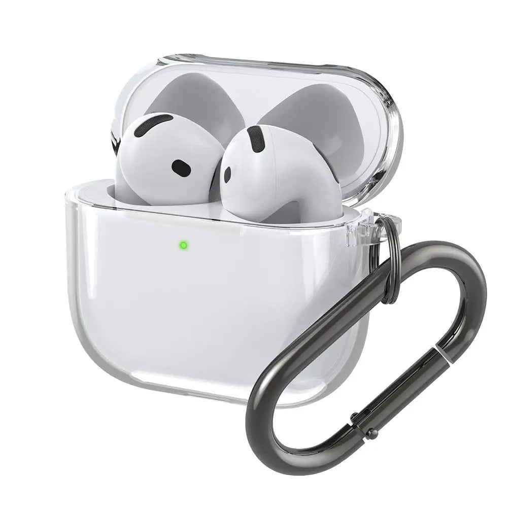 Housse de protection translucide pour AirPods 4e génération