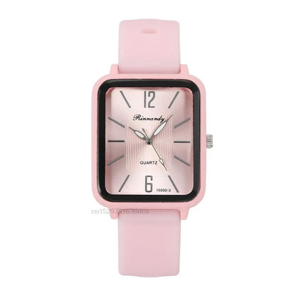 Chic Silicone Women's Quartz Watch