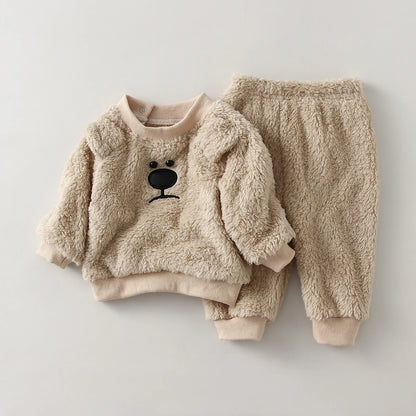 Baby Clothing Sets Girl Winter Warm Newborn Long Pants