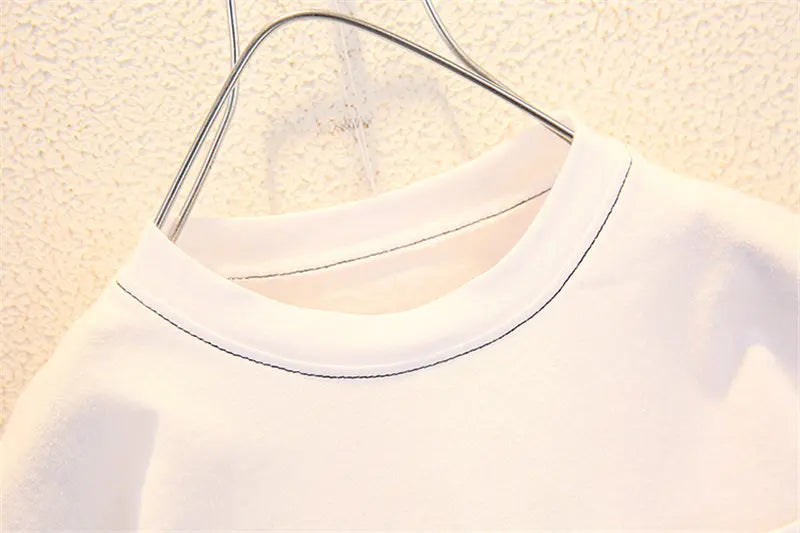 Ensemble 2 pièces pour tout-petits, manches courtes et col rond