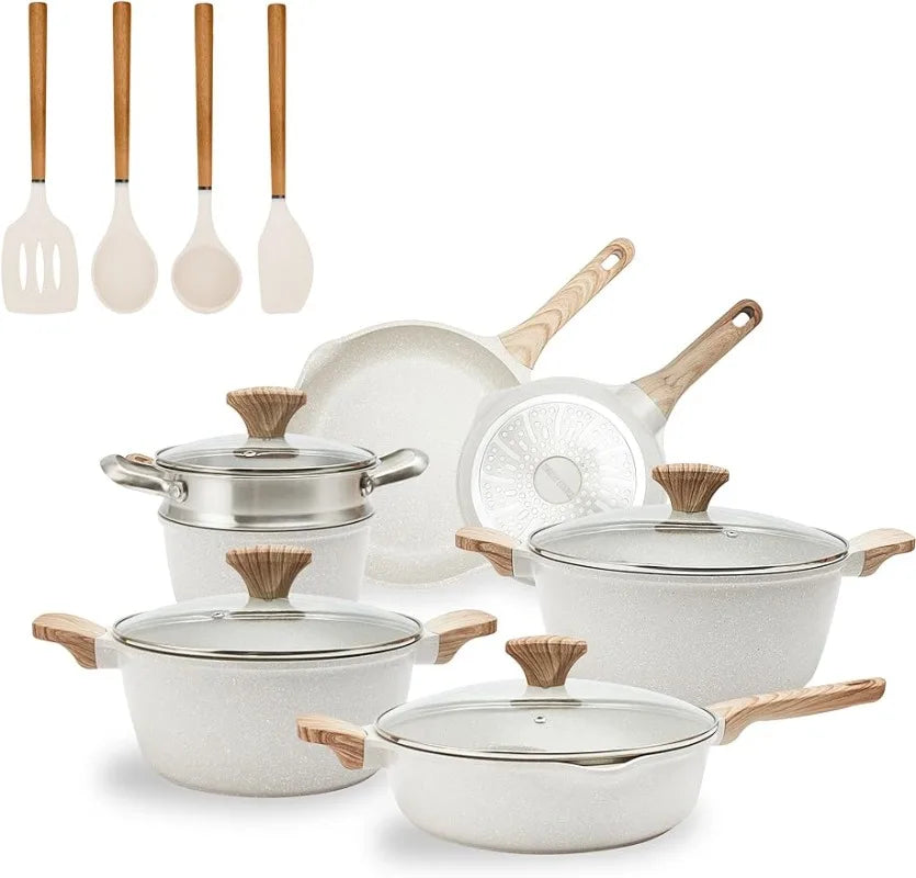 Porcelain Enamel Cookware Set