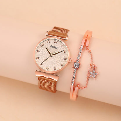 Montres-bracelets pour femmes en or rose