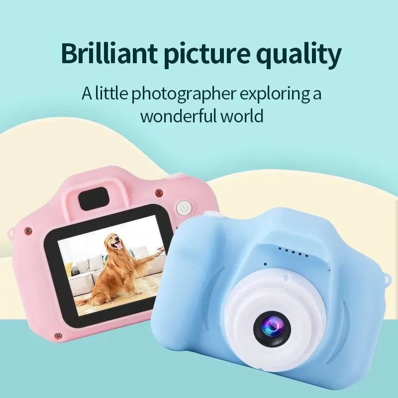 Mini appareil photo numérique X2 pour enfants - Photo et vidéo HD