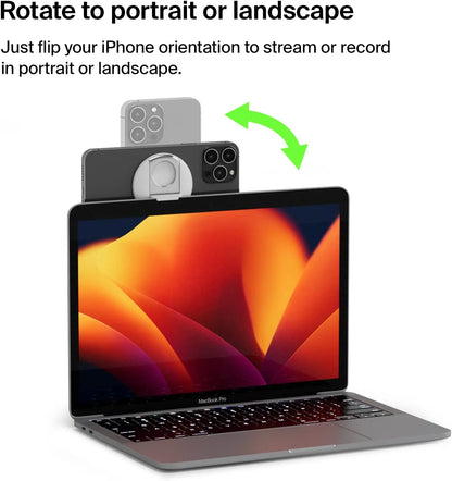 MacBook & iPhone Webcam Mount
