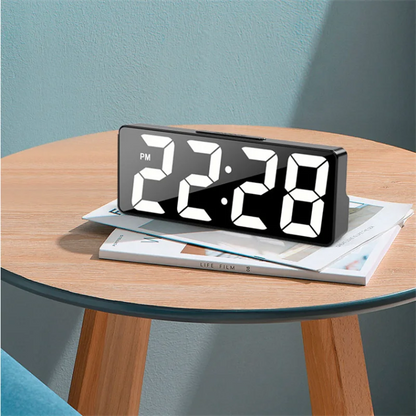 Latest LED Digital Alarm Clock with Temperature Display & Adjustable Brightness