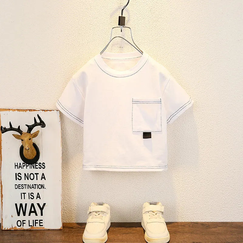 New Summer Baby Boy Kids Clothes Set