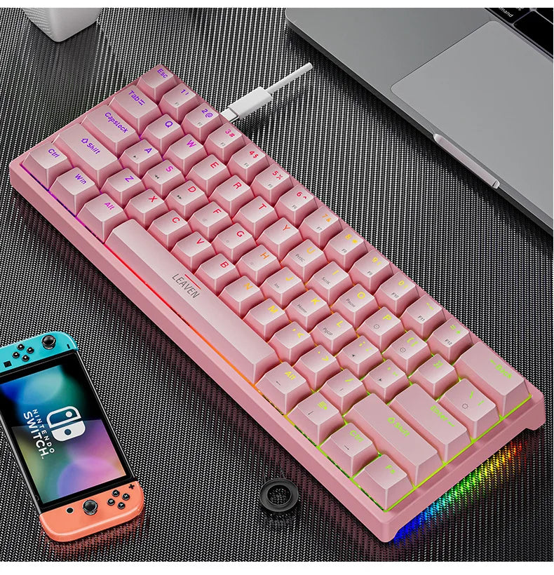 mechanical keyboard, gaming mechanical keyboard, gaming keyboard, mini gaming keyboard, rgb keyboard, mini keyboard, keyboard 61 keys, keyboard keys, rgb mechanical keyboard