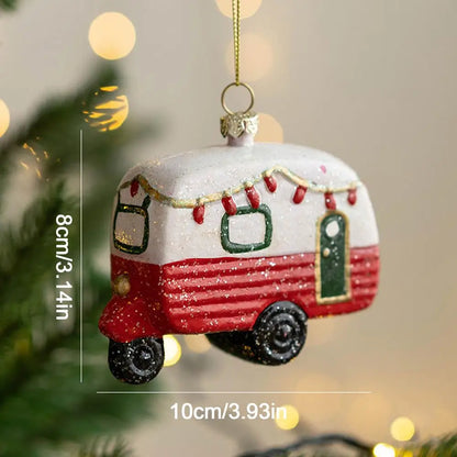 Guirlande pendentif décor d'arbre de noël festif, sac cadeau et sac cadeau