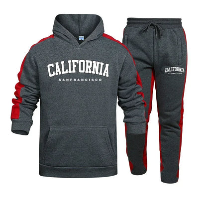 Dünnes Outdoor-Fleece-Kapuzenpullover für Herren