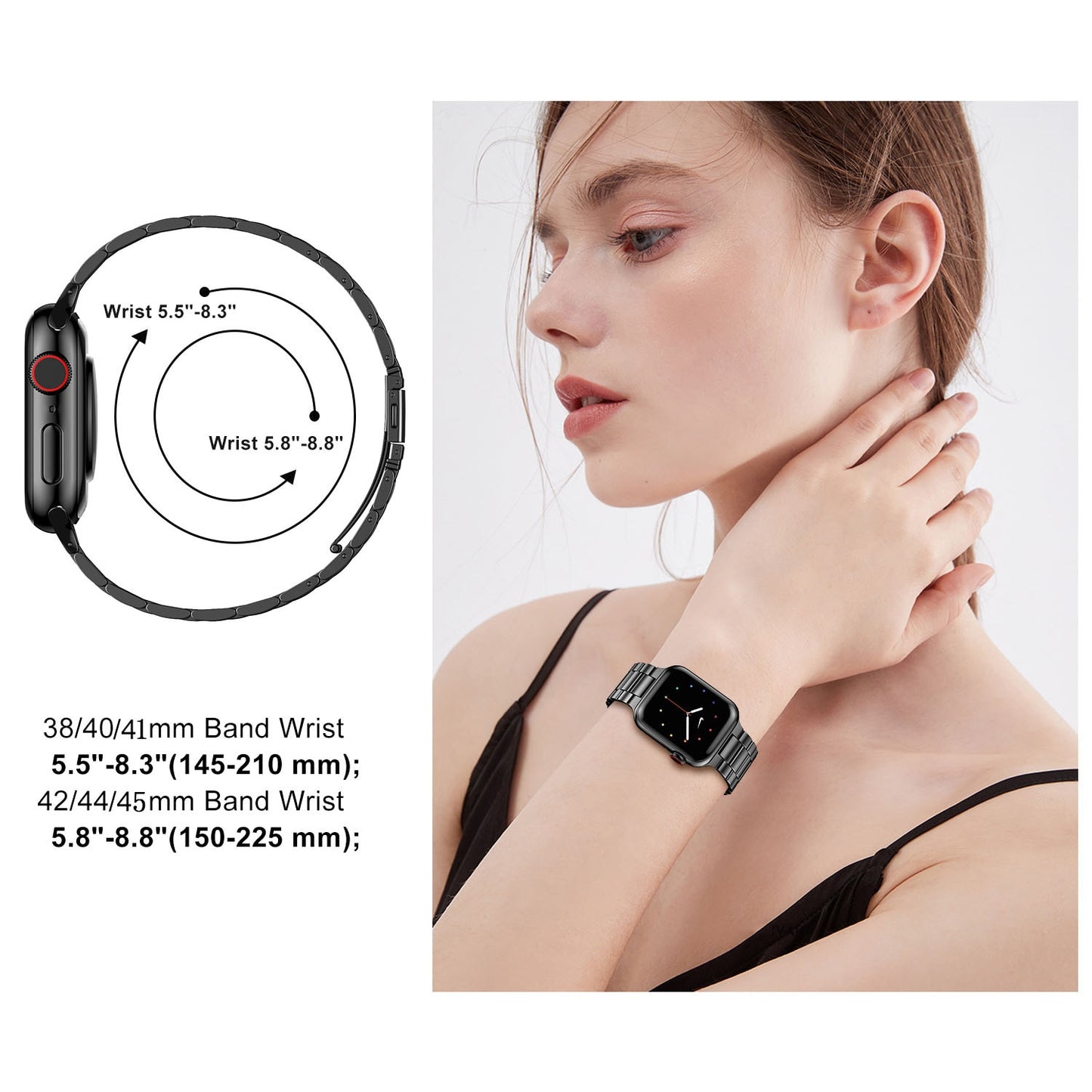 Ultra-Edelstahl-Apple-Watch-Armband